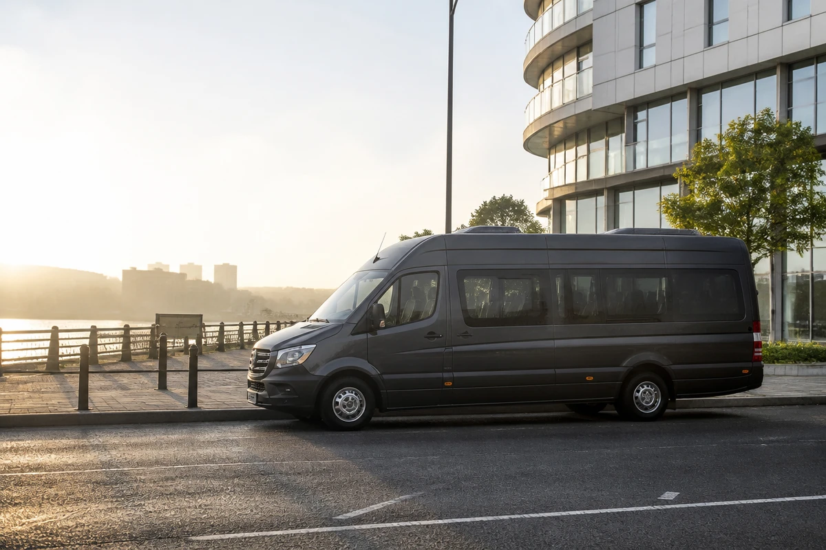 Minibus Hire in Wood Street